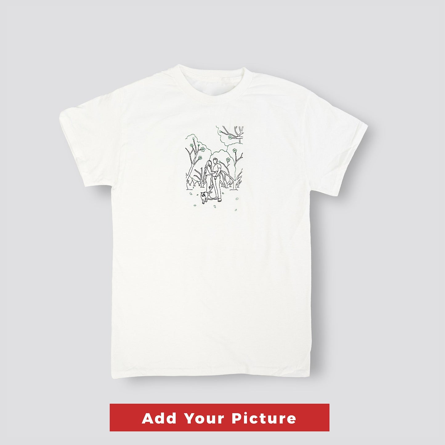 Kausen Custom Embroidered T-Shirt-2