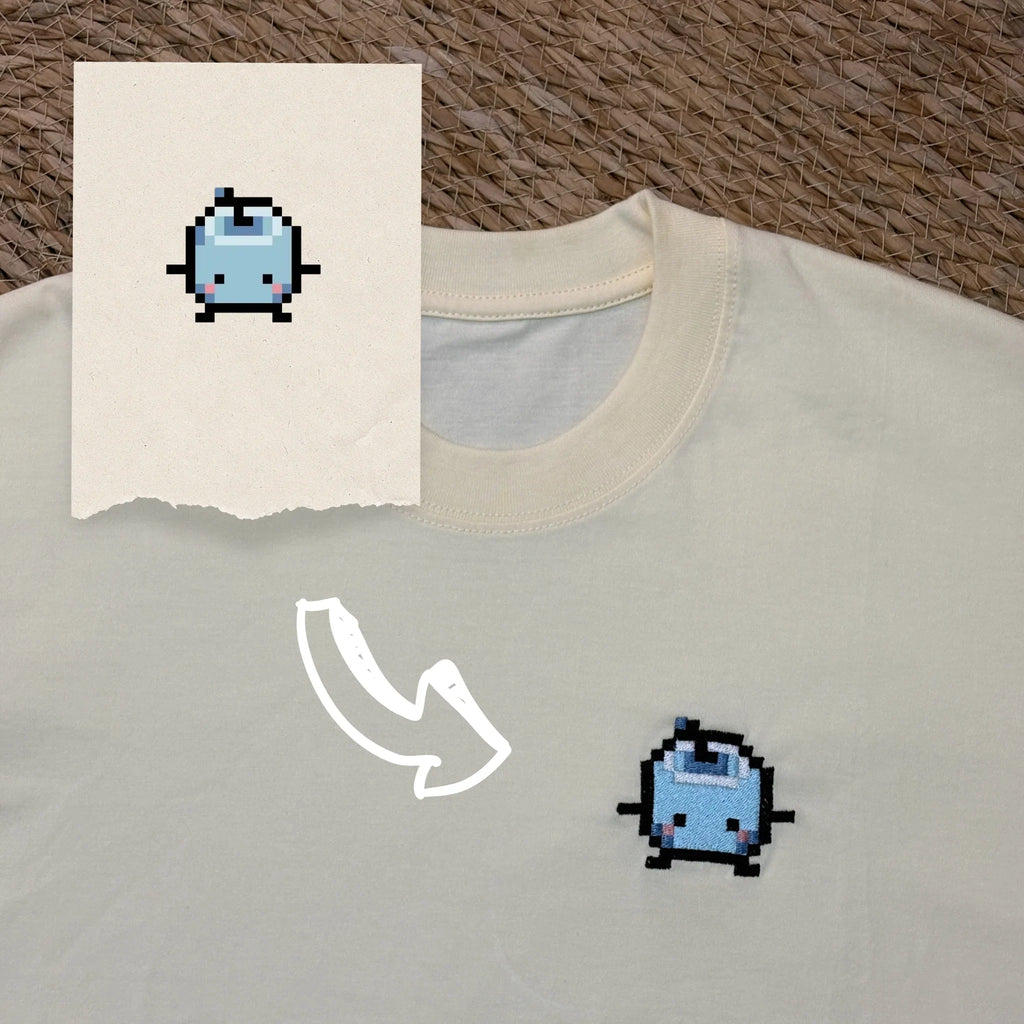 Kausen Custom Embroidered T-shirt - Stardew Valley