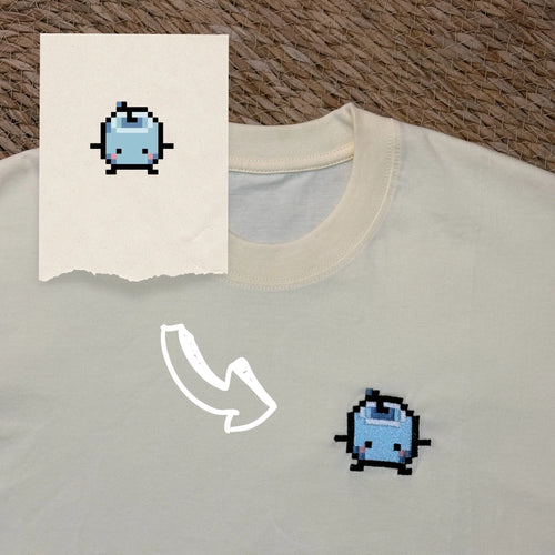 Kausen Custom Embroidered T-shirt - Stardew Valley